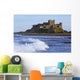 View From Ocean Of Bamburgh Castle Wall Mural