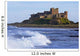 View From Ocean Of Bamburgh Castle Wall Mural