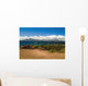 Gorse And Rhododendron Bushes Along Coast Wall Mural