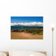 Gorse And Rhododendron Bushes Along Coast Wall Mural