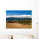 Gorse And Rhododendron Bushes Along Coast Wall Mural