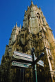 York Minster Exterior, Low Angle View Wall Mural
