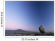 Boulder On Limestone Pavement At Dusk Wall Mural