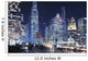 Michigan Avenue Traffic At Night With Cityscape In Background Wall Mural