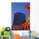 Smurfit-Stone Building Behind Wrigley Square Columns, Low Angle View Wall Mural