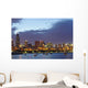 Chicago Skyline At Dusk Wall Mural