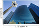 Wacker Drive Building With Street Lamp In Foreground, Low Angle View Wall Mural