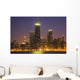 Chicago Skyscrapers With John Hancock Center At Night Wall Mural