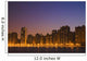 Chicago Downtown Skyline At Night Wall Mural