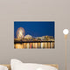 Amusement Park On Navy Pier At Dusk Wall Mural