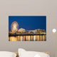 Amusement Park On Navy Pier At Dusk Wall Mural