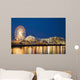 Amusement Park On Navy Pier At Dusk Wall Mural