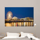 Amusement Park On Navy Pier At Dusk Wall Mural
