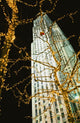 Rockefeller Centre At Night Wall Mural