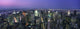 Aerial View Of Midtown Manhattan Illuminated At Dusk Wall Mural