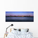 Moon Over Midtown Manhattan Skyline At Dusk Wall Mural