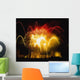 Fireworks At Philadelphia Museum Of Art Wall Mural