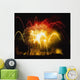 Fireworks At Philadelphia Museum Of Art Wall Mural