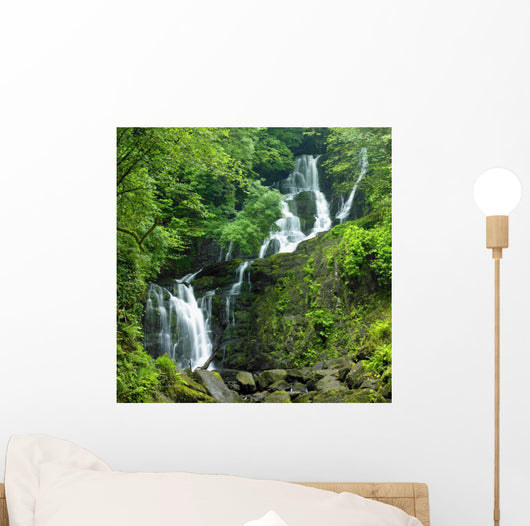 Torc Waterfall, Killarney National Park, County Kerry, Ireland Wall Mural