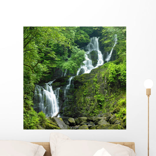 Torc Waterfall, Killarney National Park, County Kerry, Ireland Wall Mural