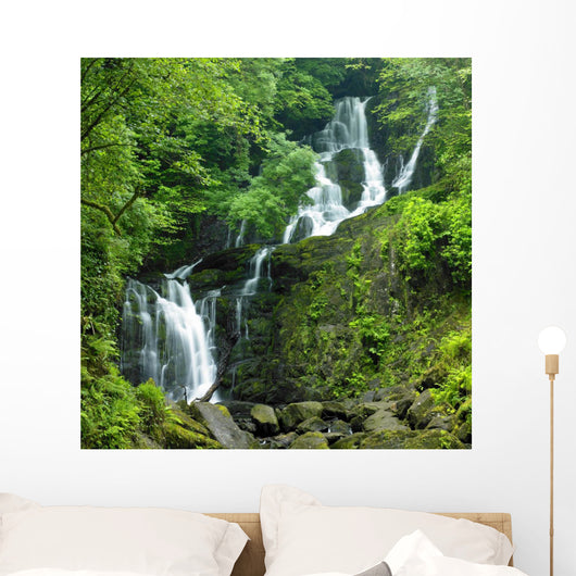 Torc Waterfall, Killarney National Park, County Kerry, Ireland Wall Mural