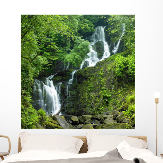 Torc Waterfall, Killarney National Park, County Kerry, Ireland Wall Mural