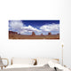 Glove Buttes And Clouds Wall Mural