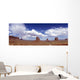 Glove Buttes And Clouds Wall Mural