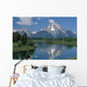 Mount Moran And Snake River Wall Mural