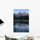 Grand Tetons From Schwabacher Landing Wall Mural