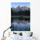 Grand Tetons From Schwabacher Landing Wall Mural