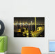 Millenium Dome And Canary Wharf Tower Wall Mural