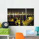 Millenium Dome And Canary Wharf Tower Wall Mural