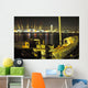 Millenium Dome And Canary Wharf Tower Wall Mural