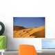Sand Dune Against Clear Sky In Namib-Naukluft National Park Wall Mural