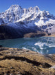 Gkyo Lake And Snowcapped Mountain Wall Mural