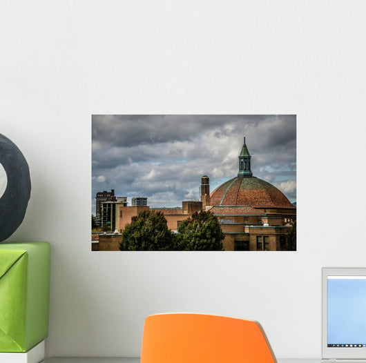 Asheville North Carolina Skyline Wall Decal