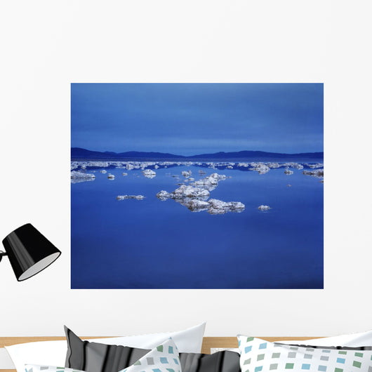 Rocks In Lake Wall Mural