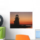 Lighthouse At Sunrise Wall Mural