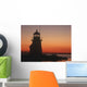 Lighthouse At Sunrise Wall Mural