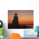 Lighthouse At Sunrise Wall Mural
