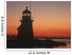 Lighthouse At Sunrise Wall Mural