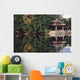 People Resting Under Pagoda On Hoan Kiem Lake Shore Wall Mural