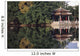 People Resting Under Pagoda On Hoan Kiem Lake Shore Wall Mural