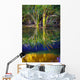 Reeds Reflecting On The Water Wall Mural