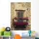Flower Covered Balcony Wall Mural