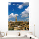 Torre De Mangia And Siena Skyline Wall Mural