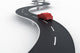 Curved Road Bridge with