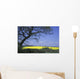 Yellow Rape Seed Field And Tree Wall Mural