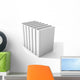 White Books Wall Decal
